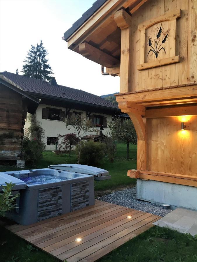 Chalet Luxe Les Melezes Samoëns Eksteriør billede