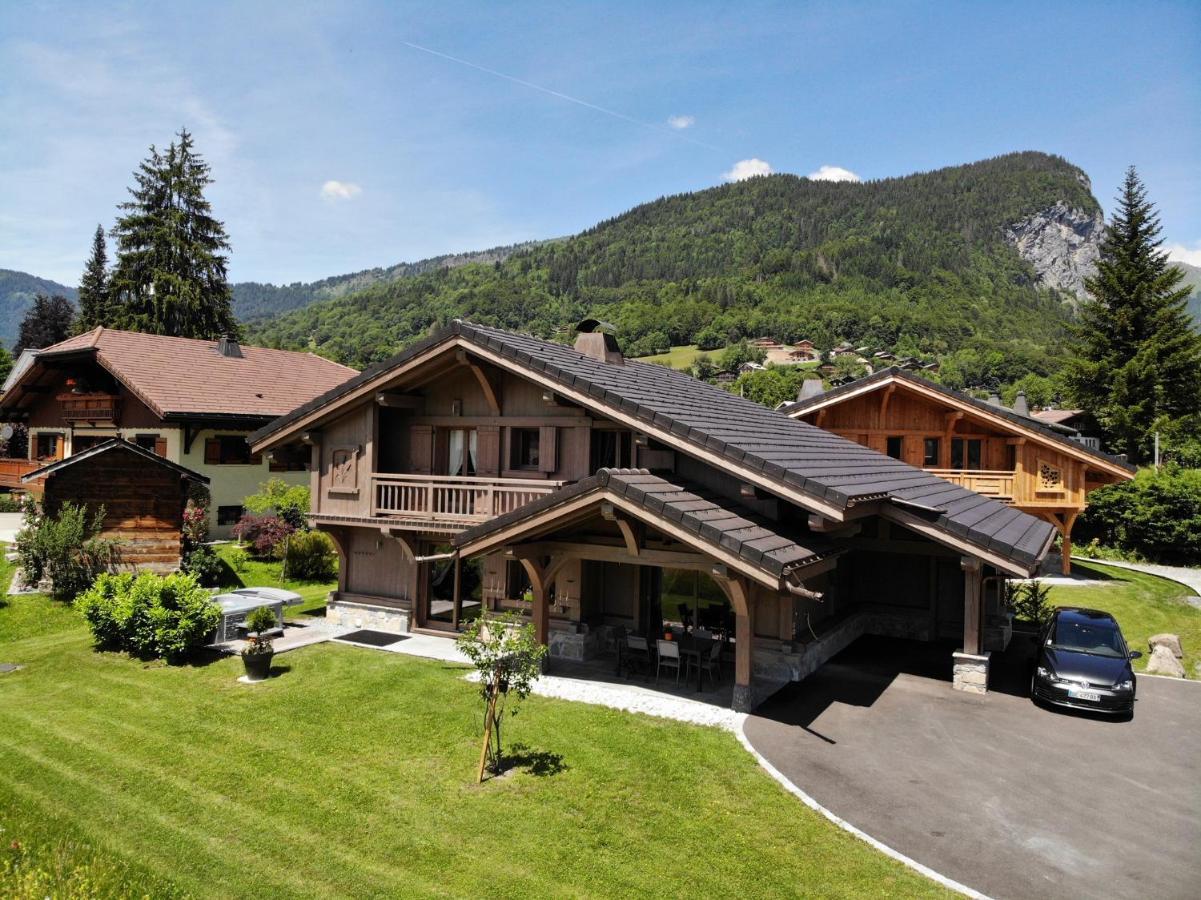 Chalet Luxe Les Melezes Samoëns Eksteriør billede